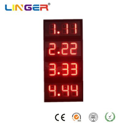 PCB Electronic Gas Price Sign Humidity Resistance Conformal Coated LED Gas Price Sign